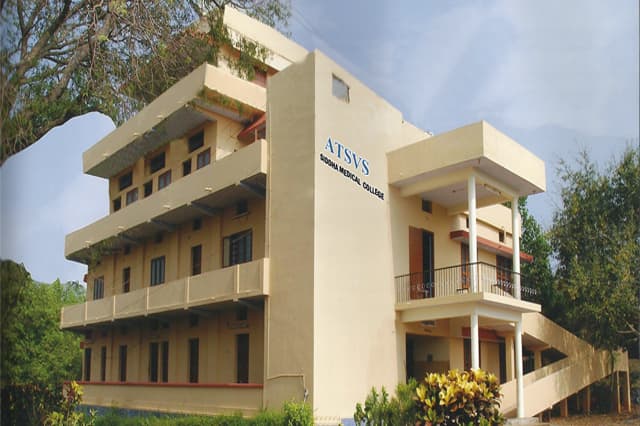 ATSVS Siddha Medical College logo