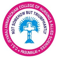 C.S.I. Jayaraj Annapackiam College of Nursing Pasumalai logo