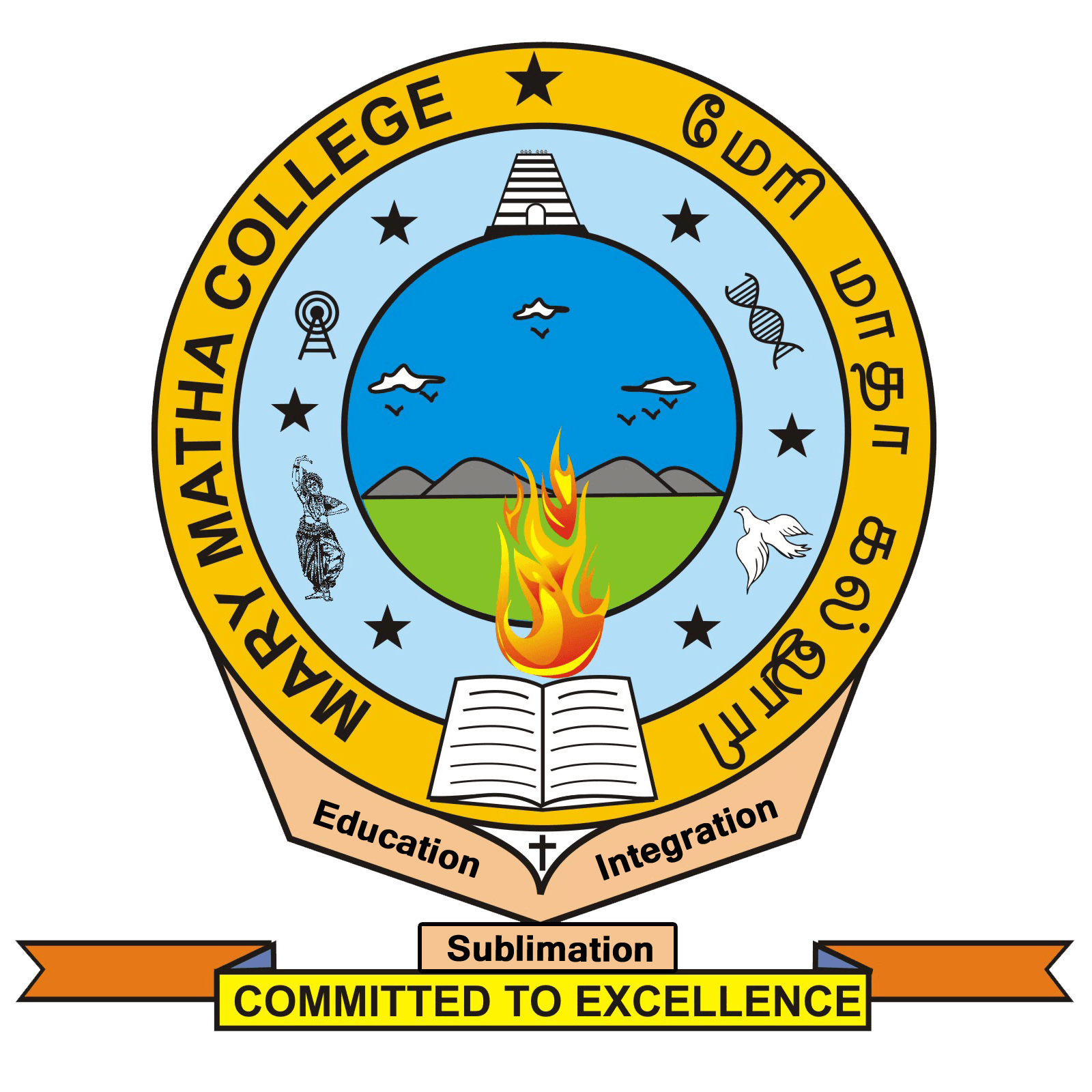 Mary Matha College logo