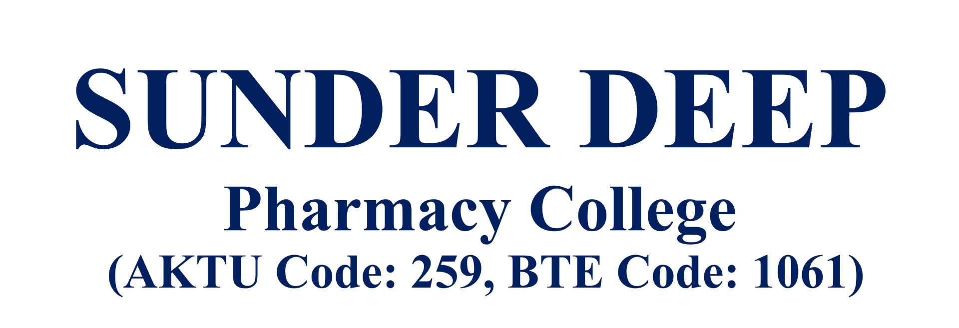 Sunder Deep College of Pharmacy-logo