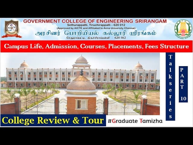 Government College of Engineering Tiruchirappalli-image
