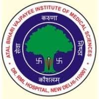 Atal Bihari Vajpayee Institute of Medical Sciences & Dr. Ram Manohar Lohia Hospital logo
