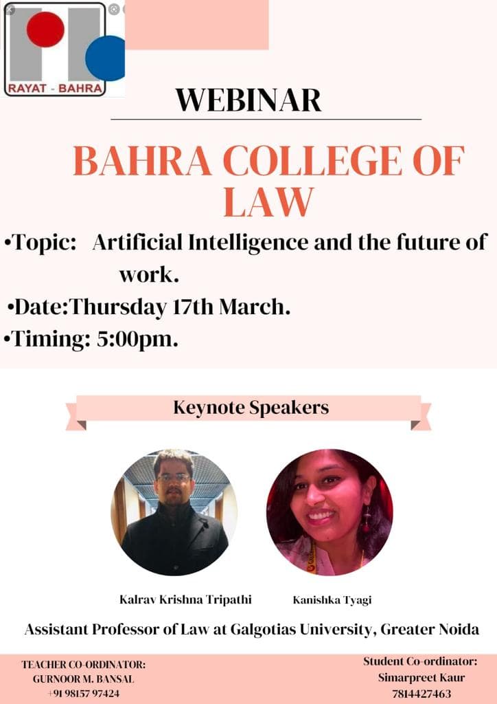 Bahra Faculty of Law logo