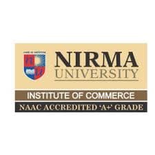 Institute of Commerce, Nirma University Ahmedabad logo