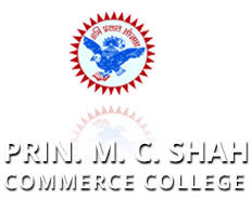 Prin MC Shah Commerce College logo