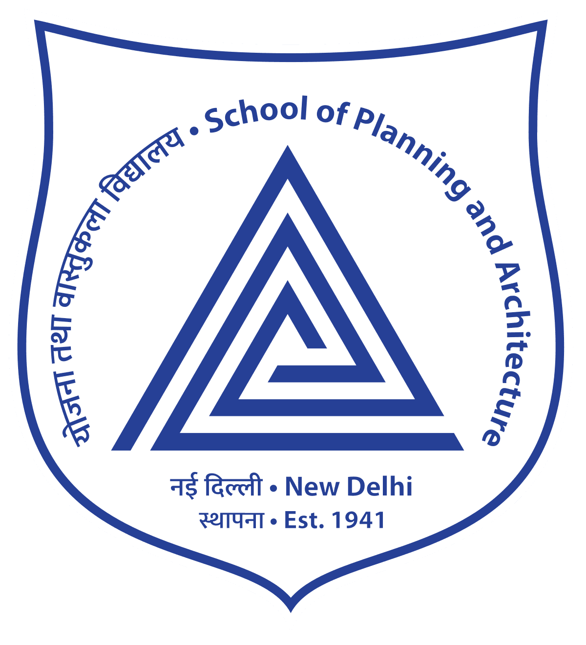 School of Planning and Architecture New Delhi-logo