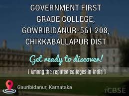 Government First Grade College Chikmagalur logo