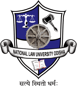 National Law University Odisha logo