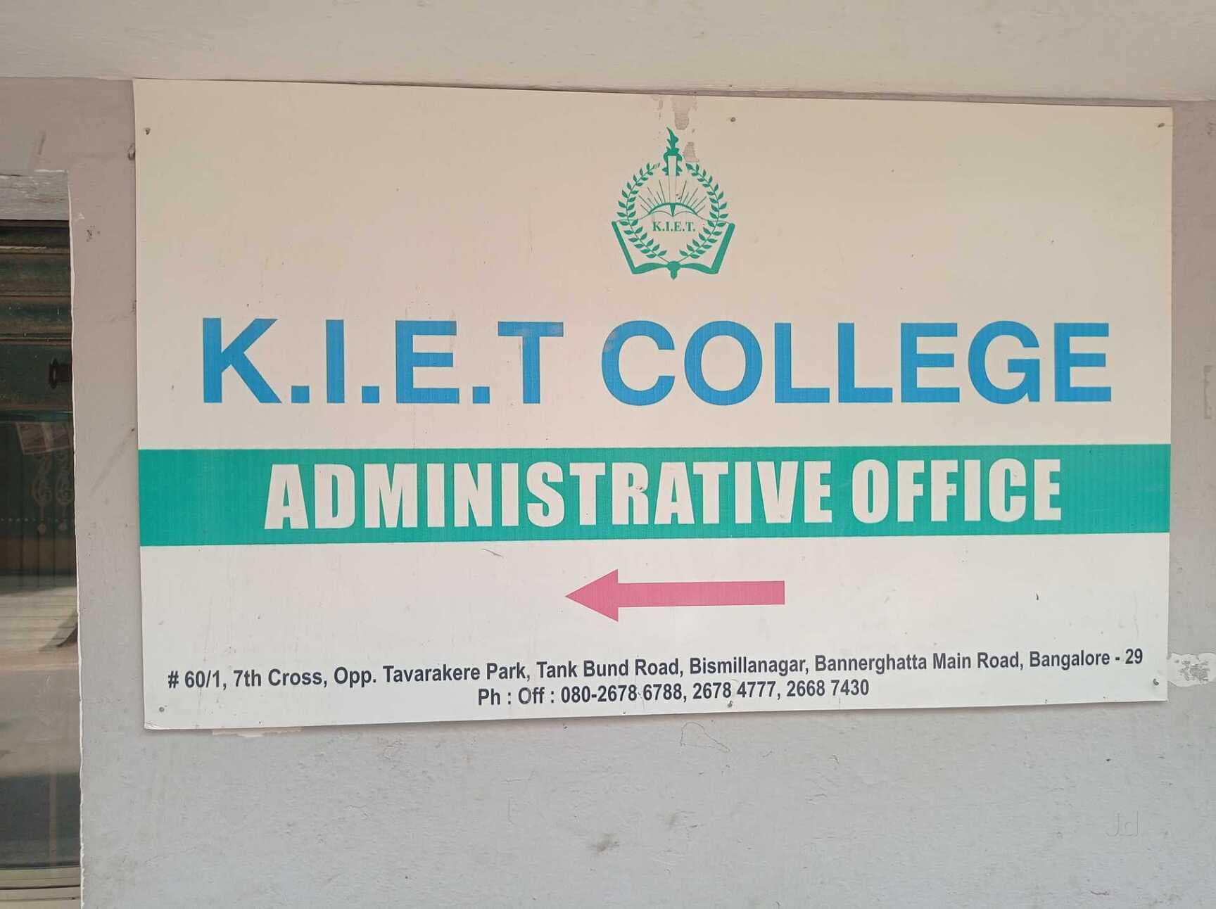 K.I.E.T College of Education-logo