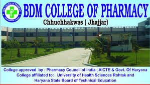 B.D.M. College of Pharmacy-logo