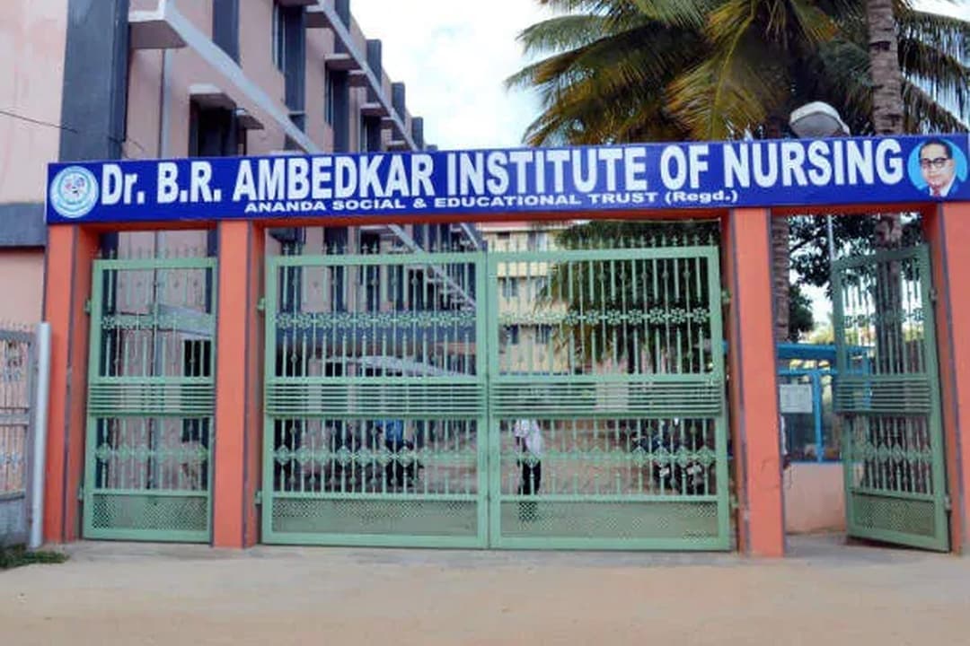 Dr. B R Ambedkar Institute of Nursing-logo
