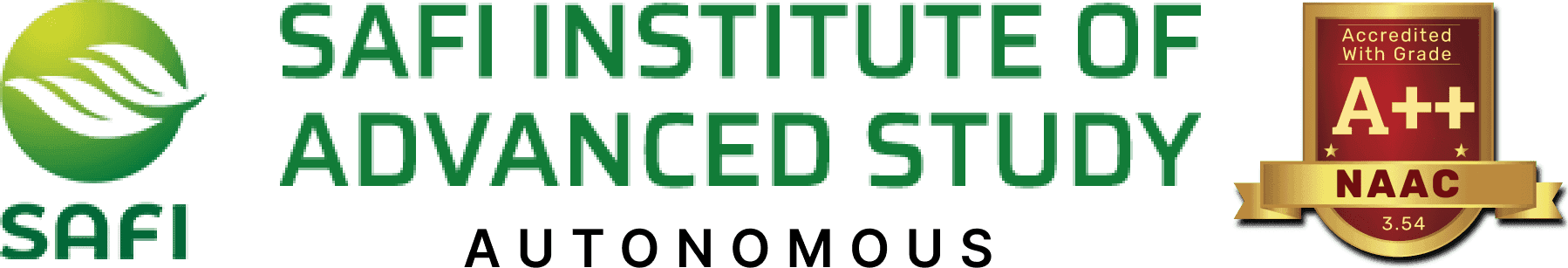 SAFI Institute of Advanced Study Vazhayoor-logo