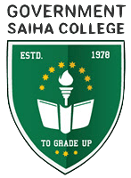 Government Saiha College logo