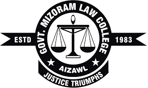 Government Mizoram Law college logo
