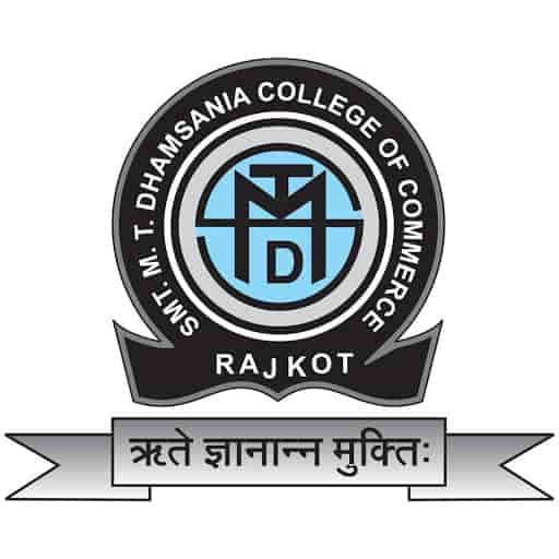 Smt MT Dhamsania College of Commerce logo