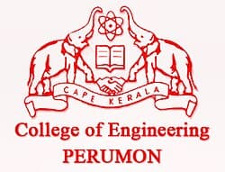 College of Engineering Perumon-logo