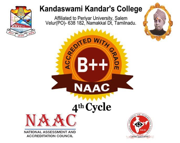 Kandaswami Kandar's College Velur logo
