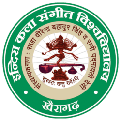 Indira Kala Sangeet Vishwavidyalaya-logo
