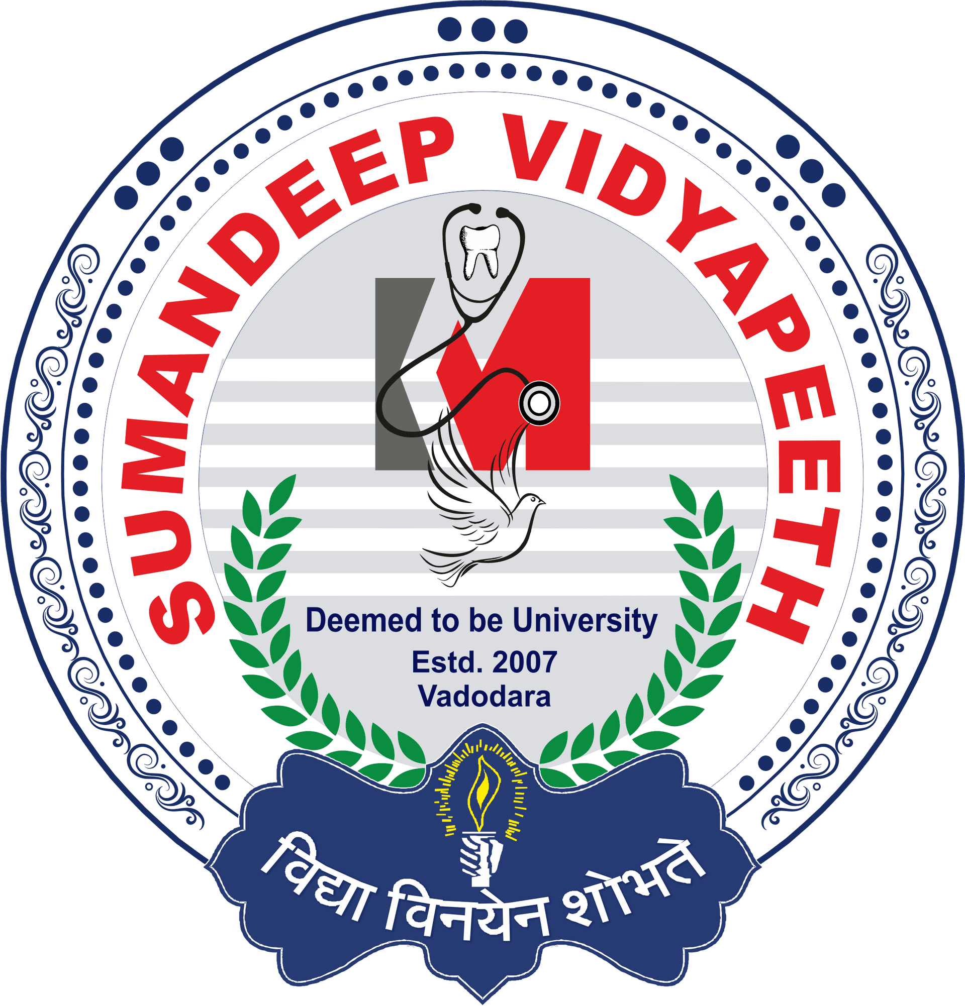 Sumandeep Vidyapeeth logo