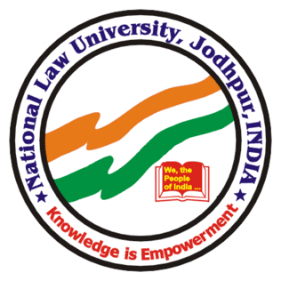 National Law University Jodhpur logo