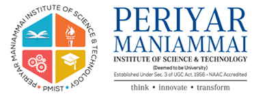 Periyar Maniammai Institute of Science and Technology Thanjavur logo