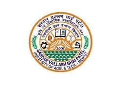 Sardar Vallabh Bhai Patel University of Agriculture and Technology logo