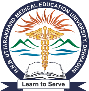 Hemwati Nandan Bahuguna Uttarakhand Medical Education University logo
