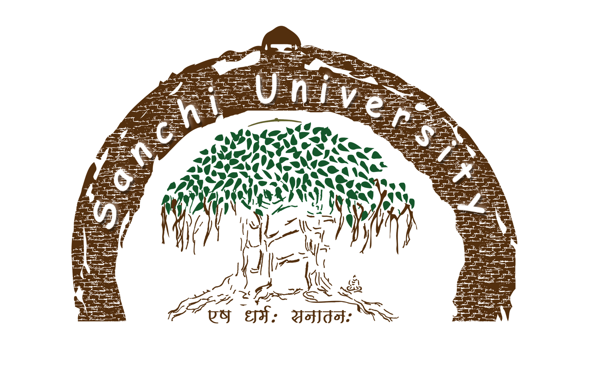 Sanchi University of BuddhistIndic Studies logo