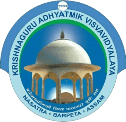 Krishnaguru Adhyatmik Visvavidyalaya-logo