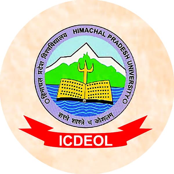 International Centre For Distance Education And Open Learning, Himachal Pradesh University-logo