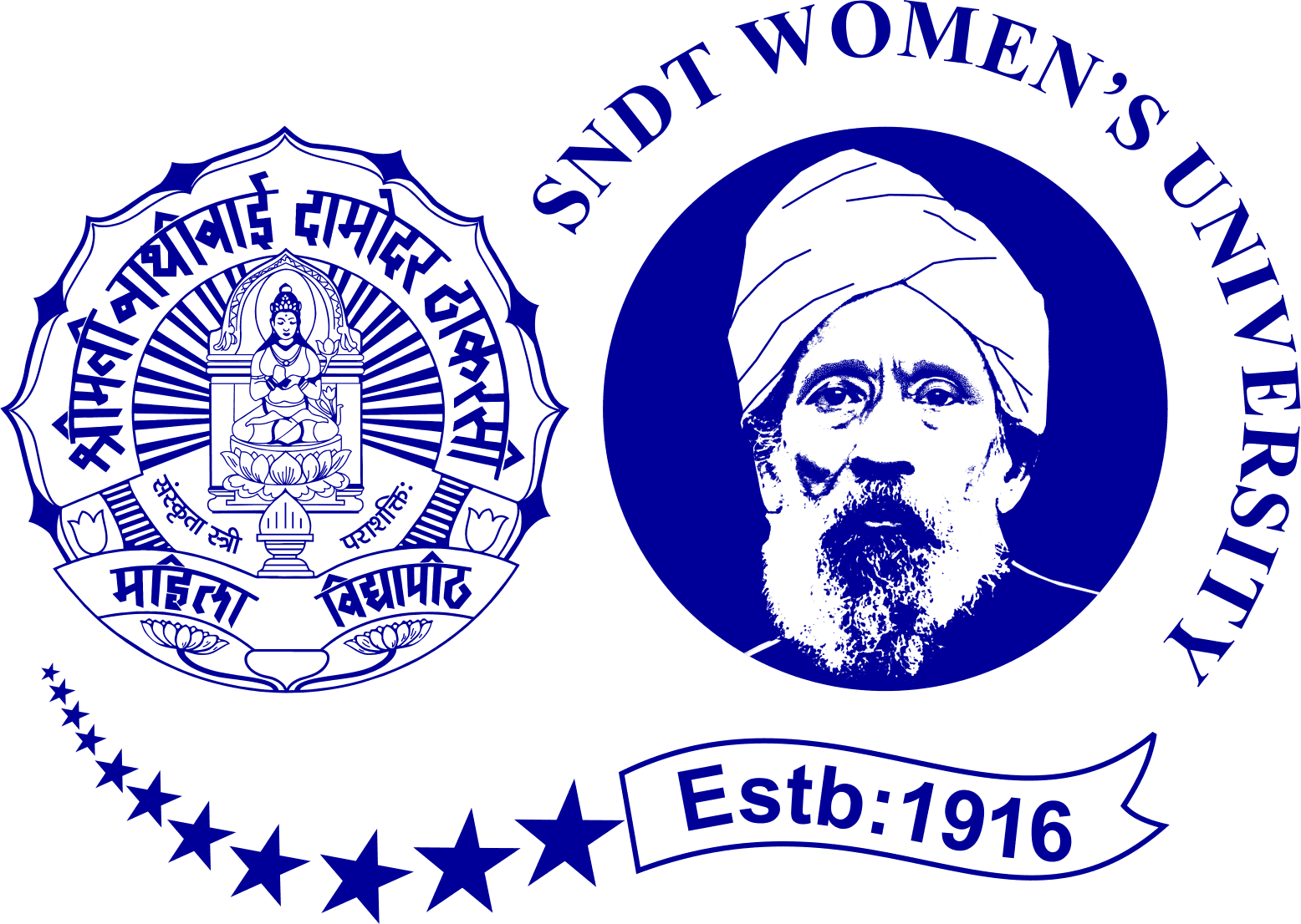 SNDT Women's University, Centre of Distance Education Mumbai logo