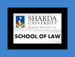 Sharda University, School of Law-logo