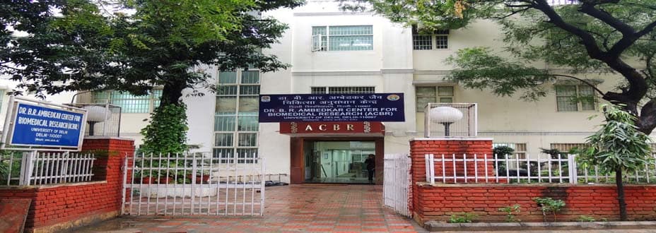 Dr. B. R. Ambedkar Center for Biomedical Research logo