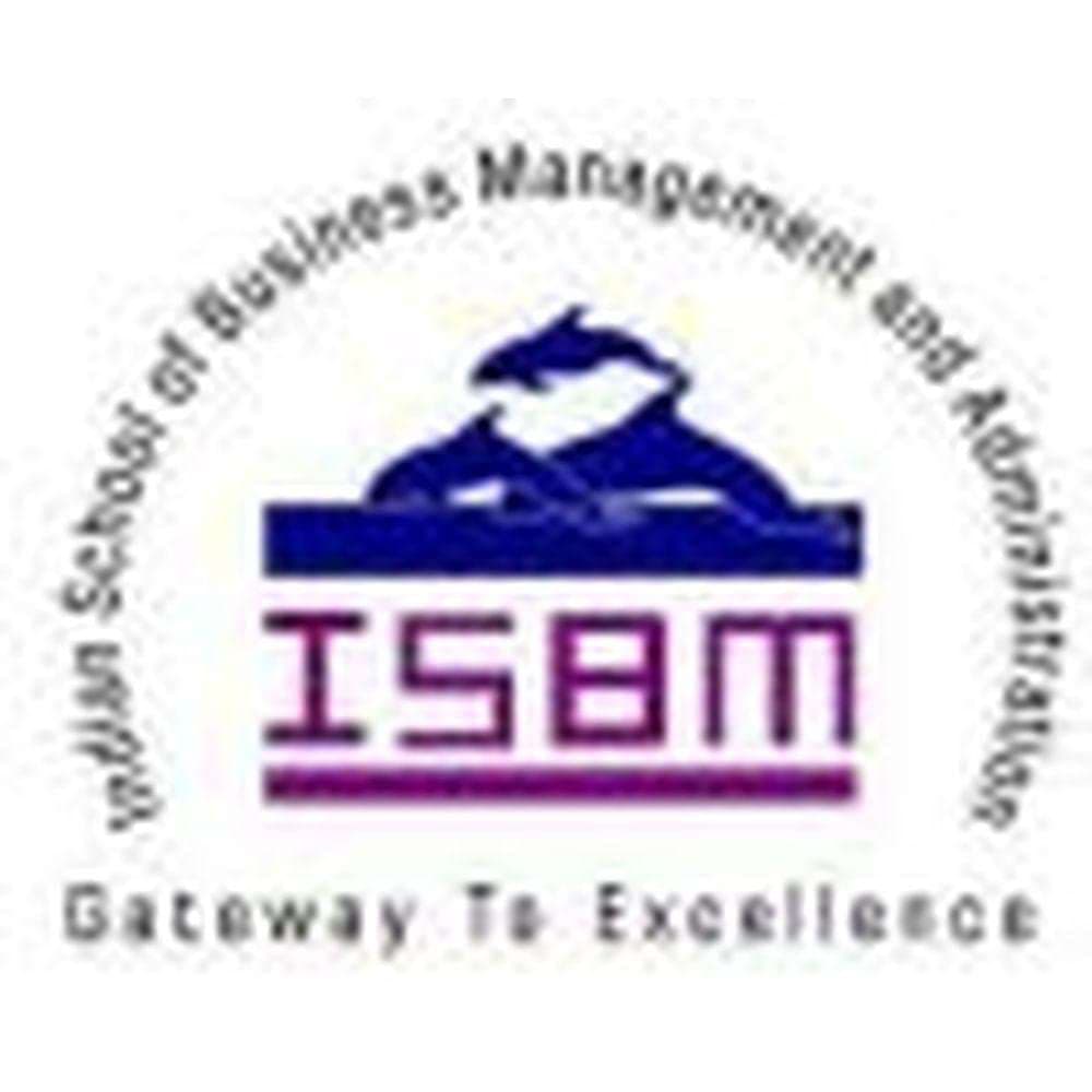 Indian School of Business Management and Administration Ahmedabad logo