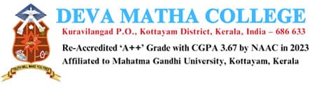 Deva Matha College Kuravilangad-logo