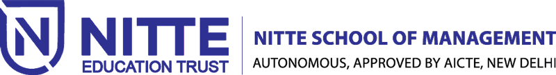 NITTE School of Management logo