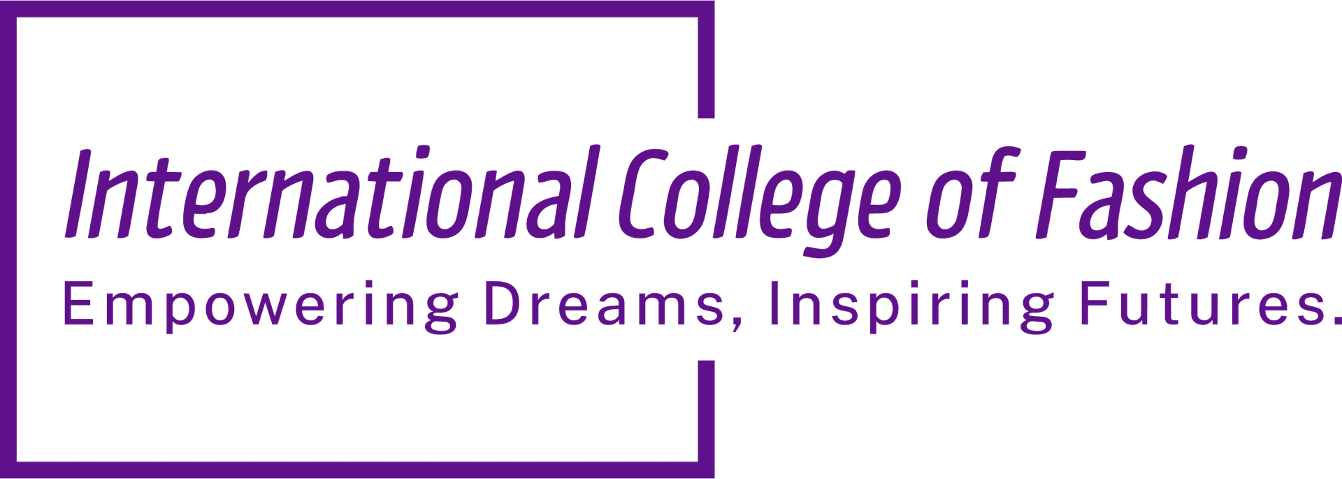 International College of Fashion logo