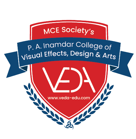 P.A. Inamdar College of Visual Effects, Design & Arts logo