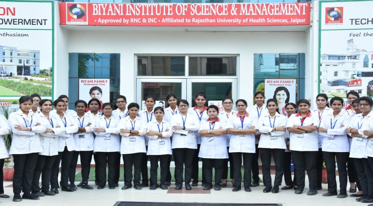 Biyani School of Nursing & Paramedical Science logo