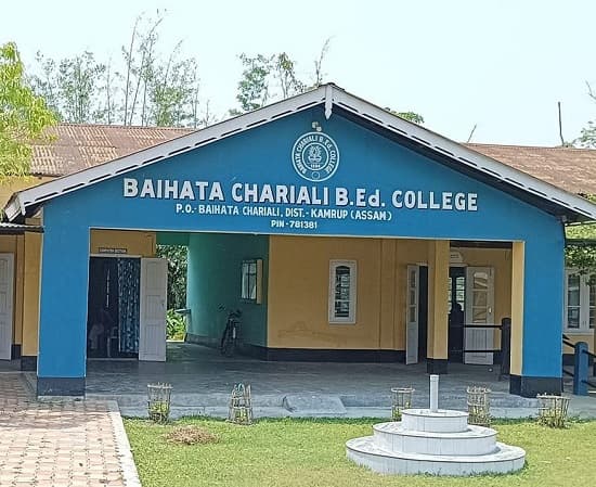 Baihata Chariali BEd College logo