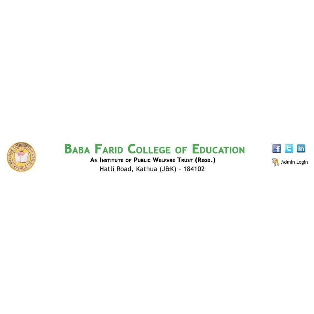 Baba Farid College of Education-logo