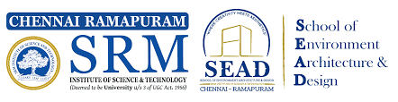 SRM School of Environment Architecture and Design logo