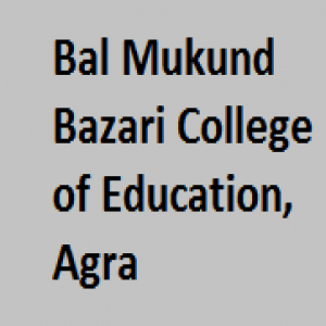 Bal Mukund Bazari College of Education logo