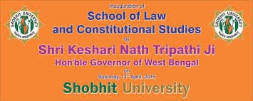 Shobhit University, School of Law and Constitutional Studies-logo