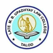 Late M.B. Upadhyay Law College-logo