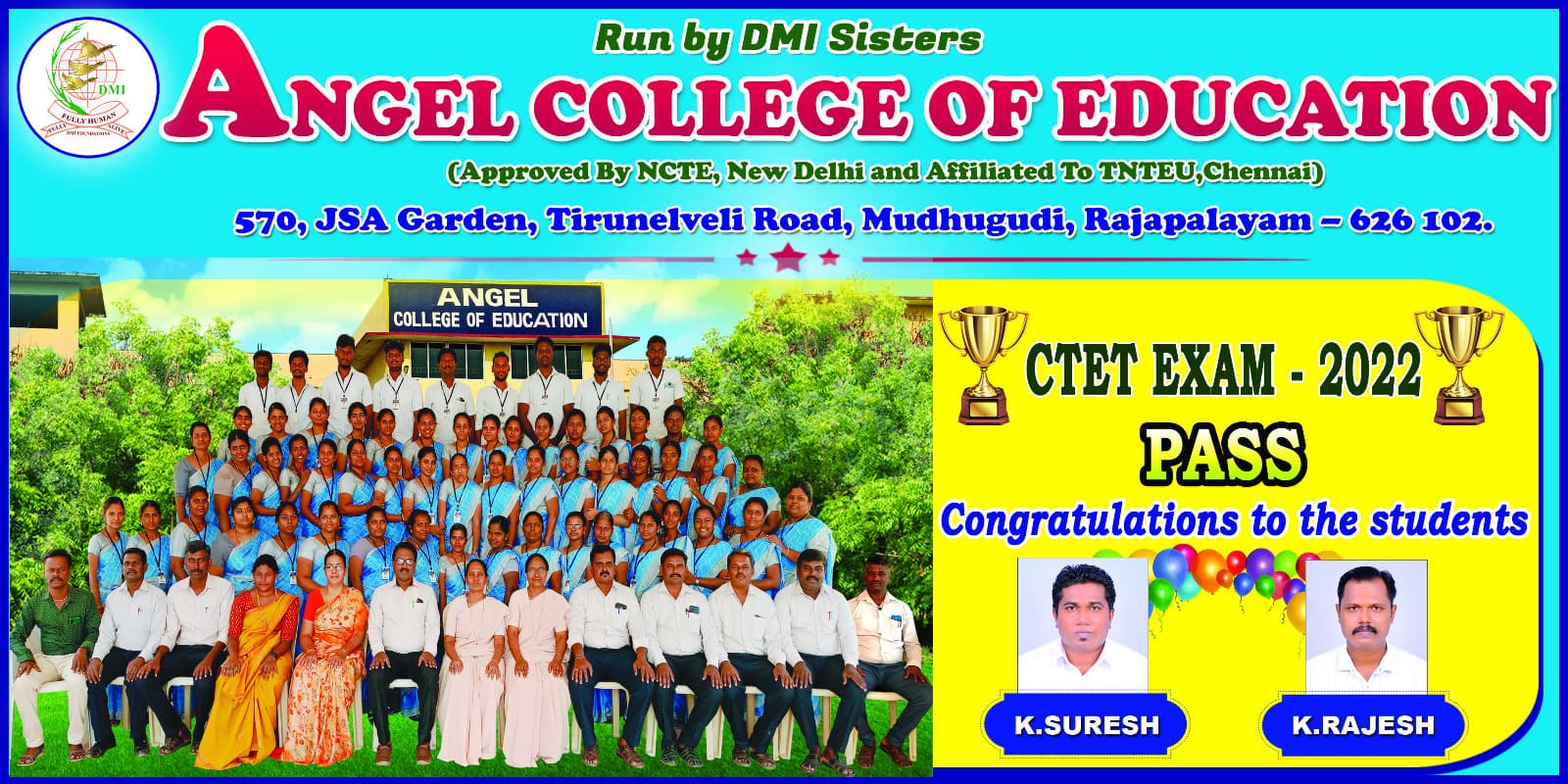 Angels College of Education-logo