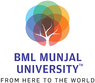 BML Munjal University, School of Management logo