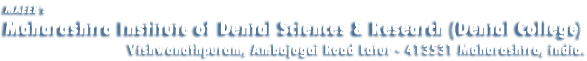Maharashtra Institute of Dental Science and Research-logo