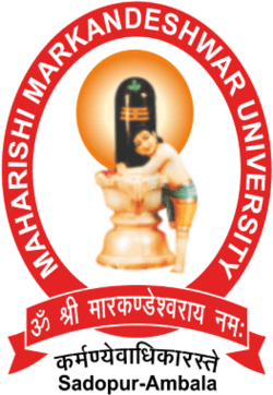 MM University Ambala logo