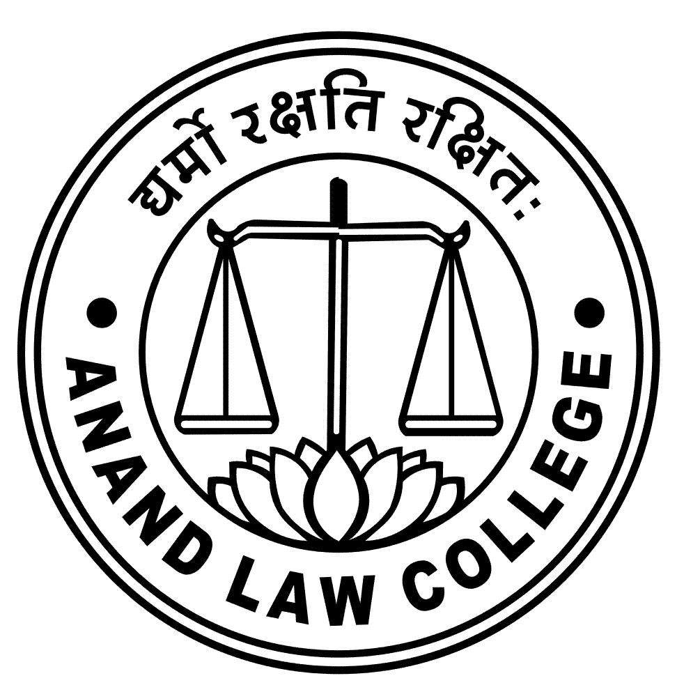 Anand Law College-logo